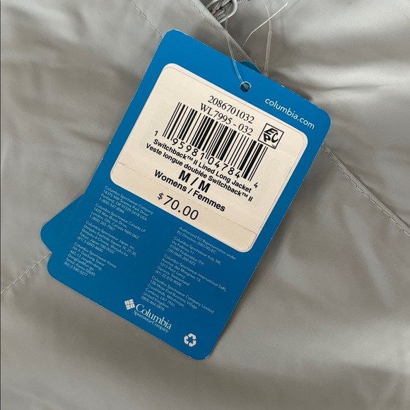 Columbia Switchback II long lined jacket medium NWT - Picture 3 of 4